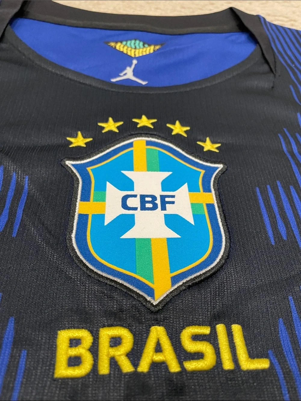 Nike Jordan Brazil Away Jersey 2026 men size L NWT